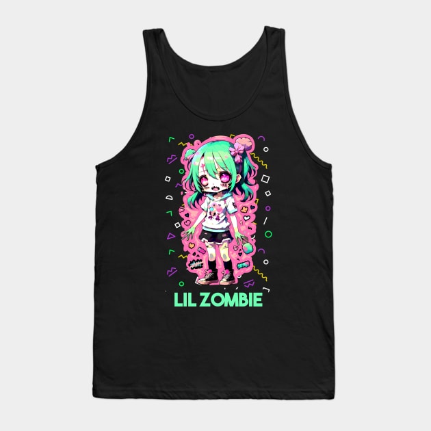 Lil Zombie Tank Top by DeathAnarchy